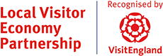 Logo: Local Visitor Economy Partnership | Recognised by Visit England